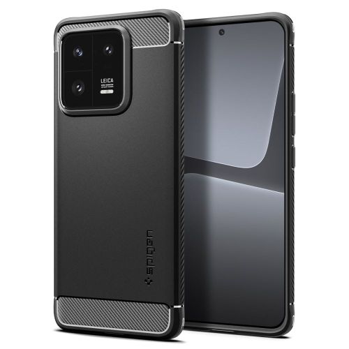 SPIGEN RUGGED ARMOR MASKA ZA XIAOMI 13 PRO MAT CRNA slika 1