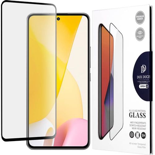 Dux Ducis kaljeno staklo Xiaomi 12 Lite, crno slika 1