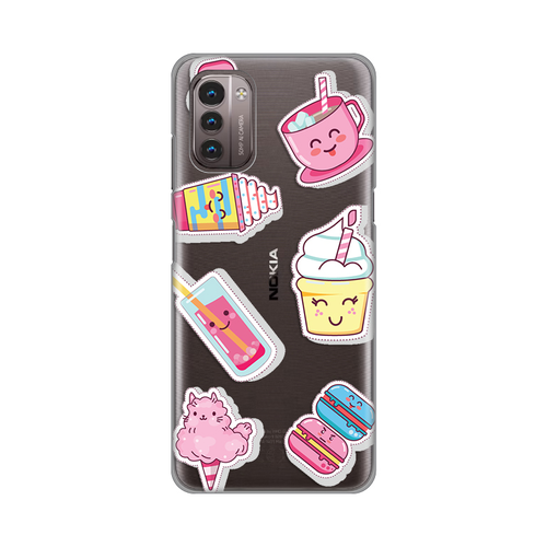 Torbica Silikonska Print Skin za Nokia G11/G21 Ice cream slika 1