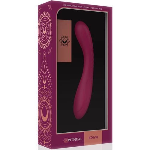 Rithual Kriya G-spot vibrator - Crna slika 8