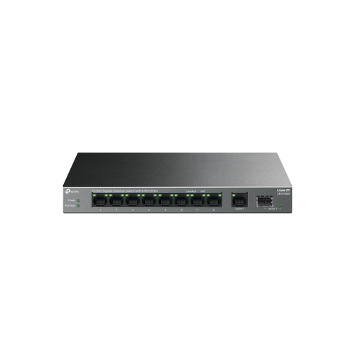 TP-LINK LS1210GP 10-port Gigabit mrežni prekidač s 8-Port PoE+ slika 1