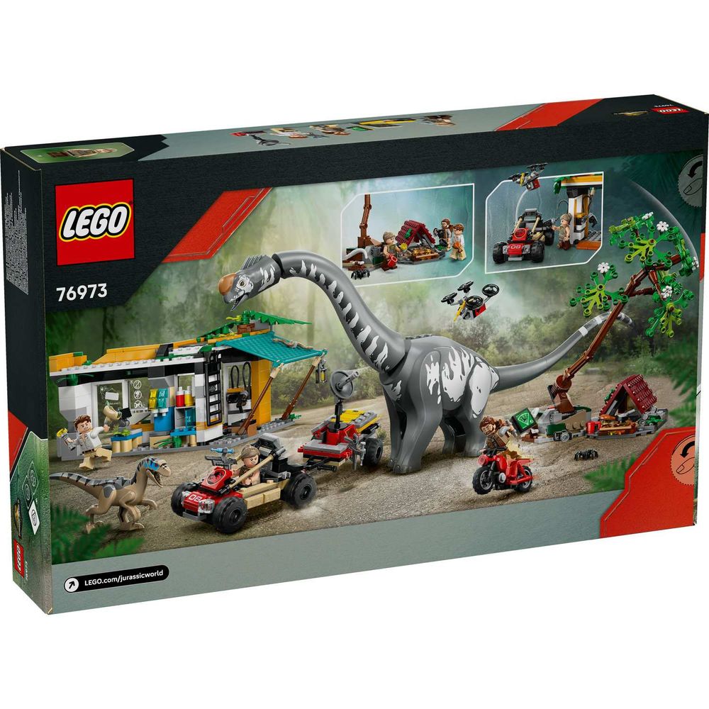 LEGO 76973 Raptor & Titanosaurus Tracking Mission slika 10