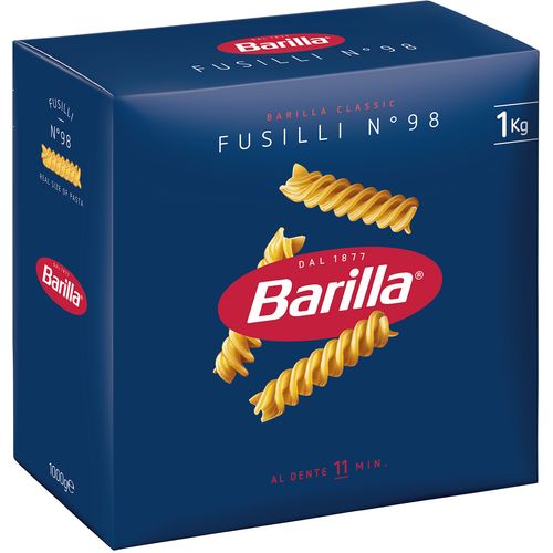 Barilla Fusilli 98 Imu 1000g slika 1