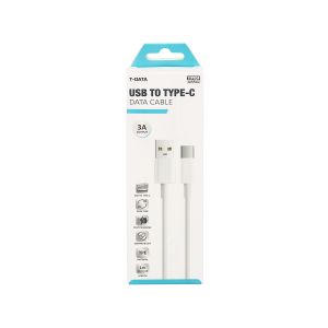 TipTop Office USB Kabal ''Type C'' 3.0A, 1m, Bijela