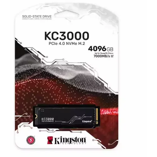 SSD M.2 NVMe 4TB Kingston SKC3000D/4096G slika 3