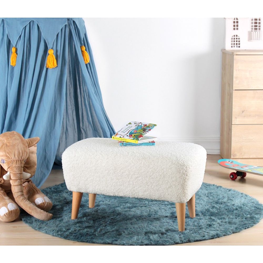 Moouv 3334 - Bijeli Pouf slika 3