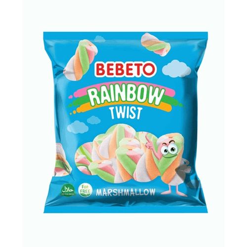 Bebeto Marshmallow Rainbow twist 60g slika 1