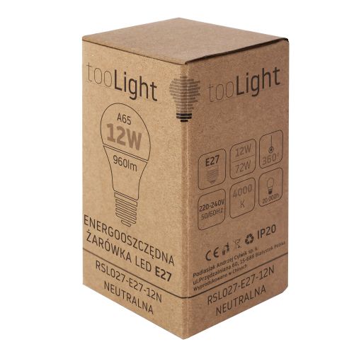 Żarówka LED RSL027 E27 12W Neutral slika 13