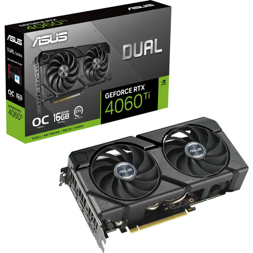 Grafička kartica ASUS GeForce RTX 4060 Ti EVO DUAL OC, 16GB GDDR6, PCI-E 4.0 slika 1