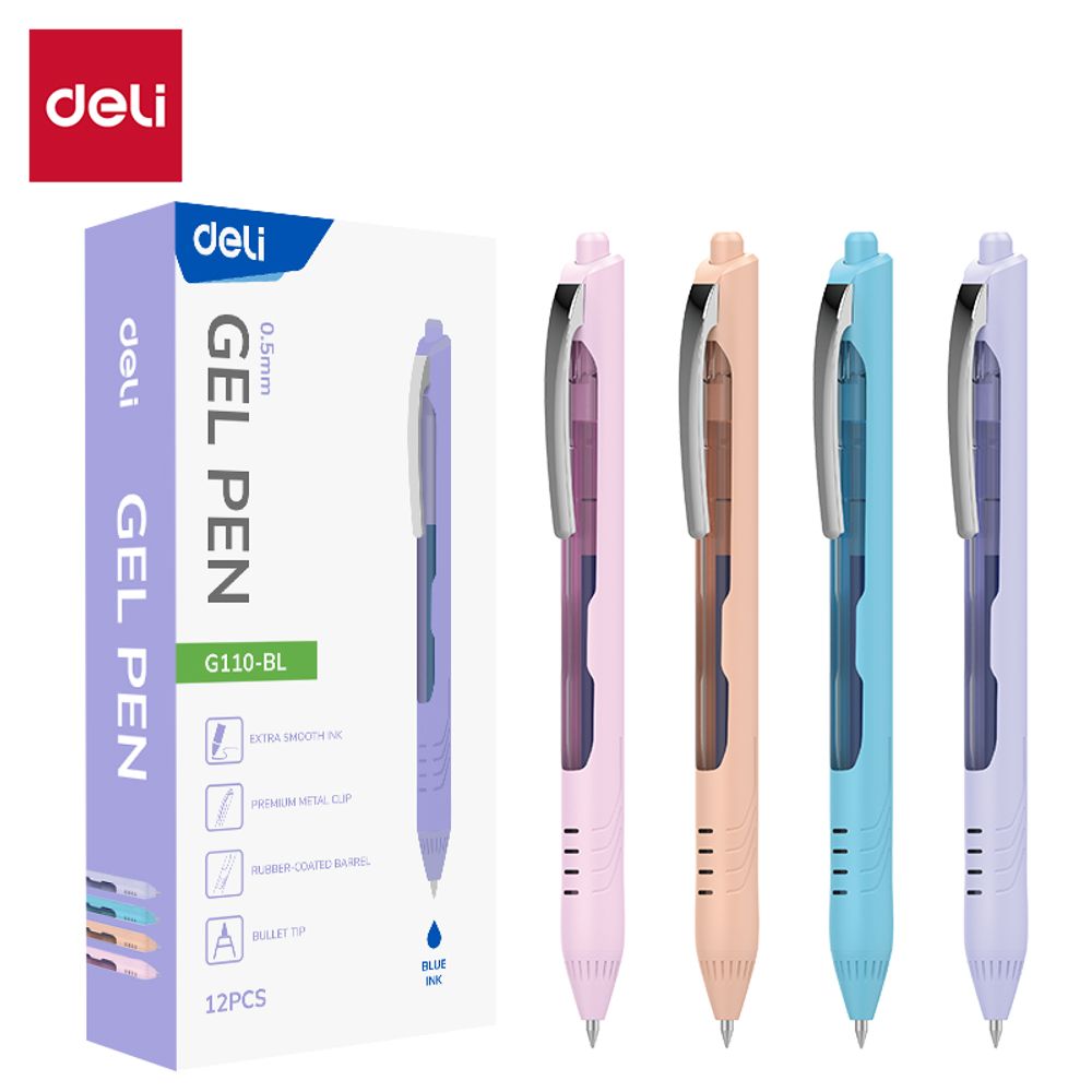 ROLER DELI GEL EG110-BL,PLAVI ISPIS,5mm slika 1