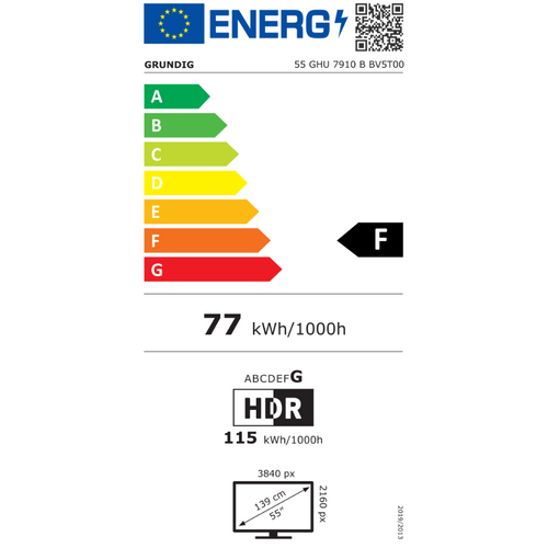 Grundig LED TV 55 GHU 7910B slika 2