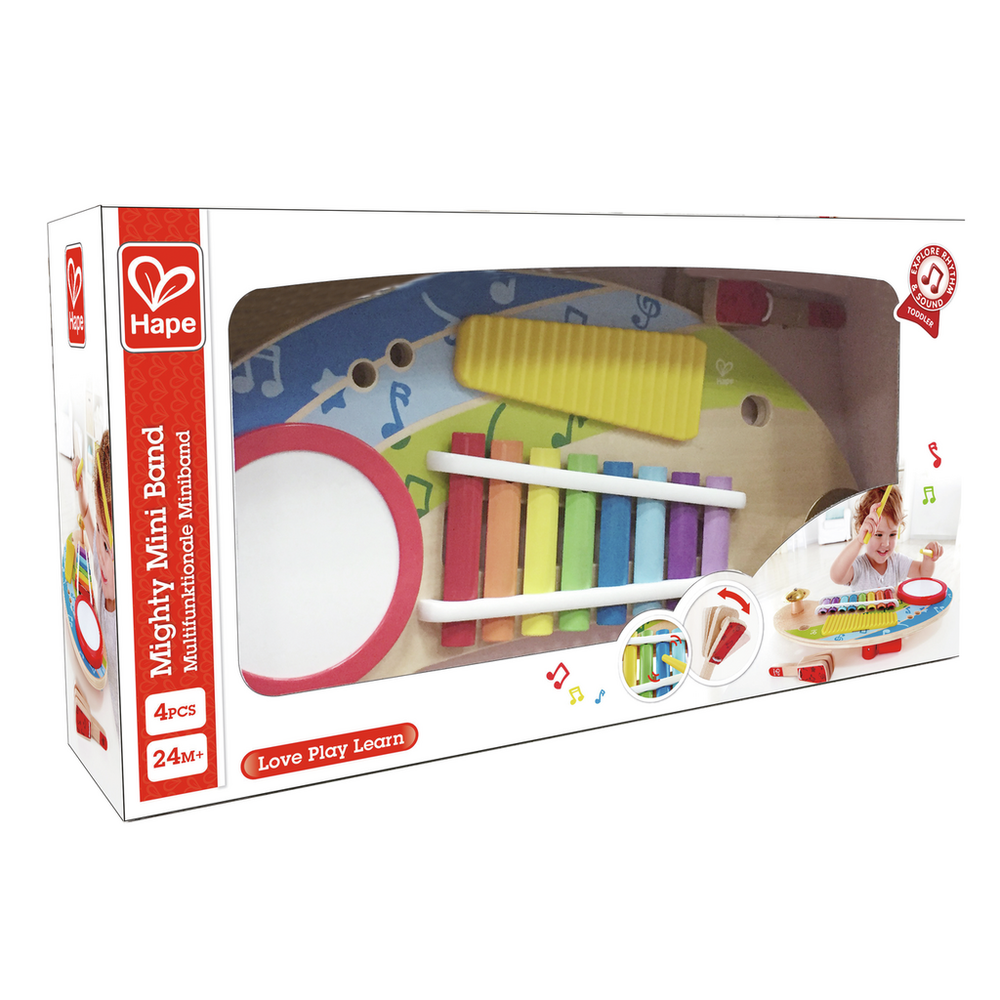 Hape Drveni muzički set Mighty Mini Band E0612A  slika 10
