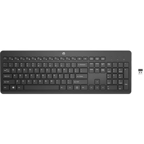 Tastatura HP 230 bežična 3L1E7AA US crna slika 1