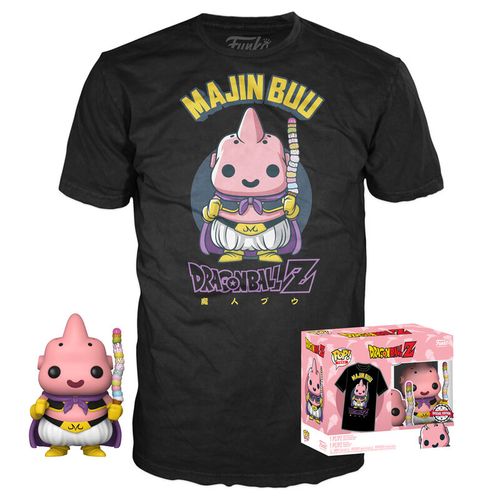 Ekskluzivni Set Figura POP i Majica Dragon Ball Z Majin Buu, Veličina S slika 1