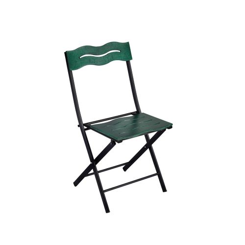 Floriane Garden Set vrtnih stolova i stolica (3 komada), zelena crna boja, Bistro Set 6 slika 7