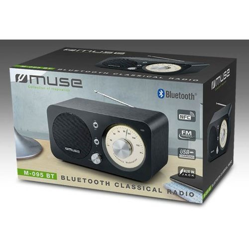 Muse bluetooth zvučnik fm radio m-095bt slika 2