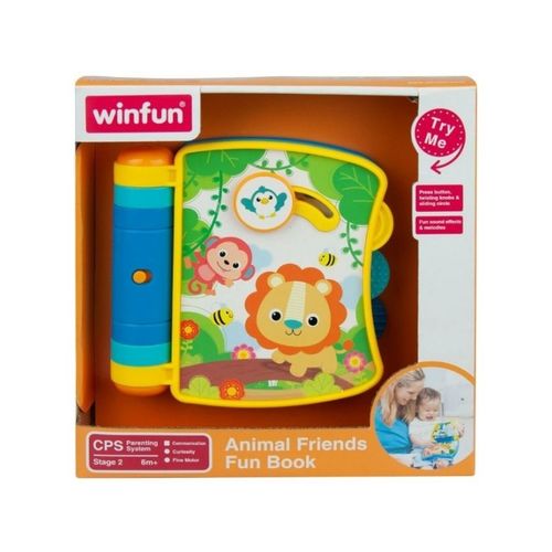 Win Fun Baby Edukativna Knjiga Životinje 000746-NL slika 1