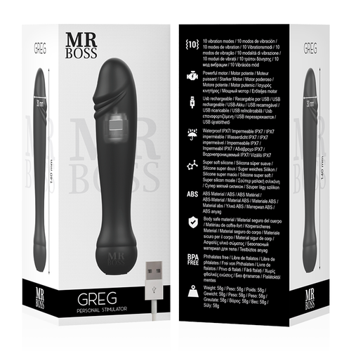 MR BOSS Greg vibrator slika 4