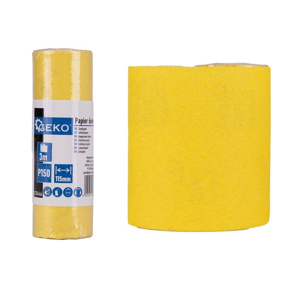 Brusni papir - rola 115 mm x 3 m P150 slika 1