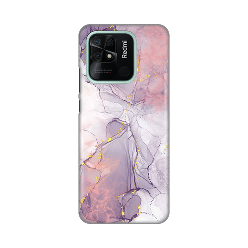 Torbica Silikonska Print za Xiaomi Redmi 10C Pink Marble slika 1