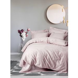 Satin set za pokrivač Jana - boje: puder