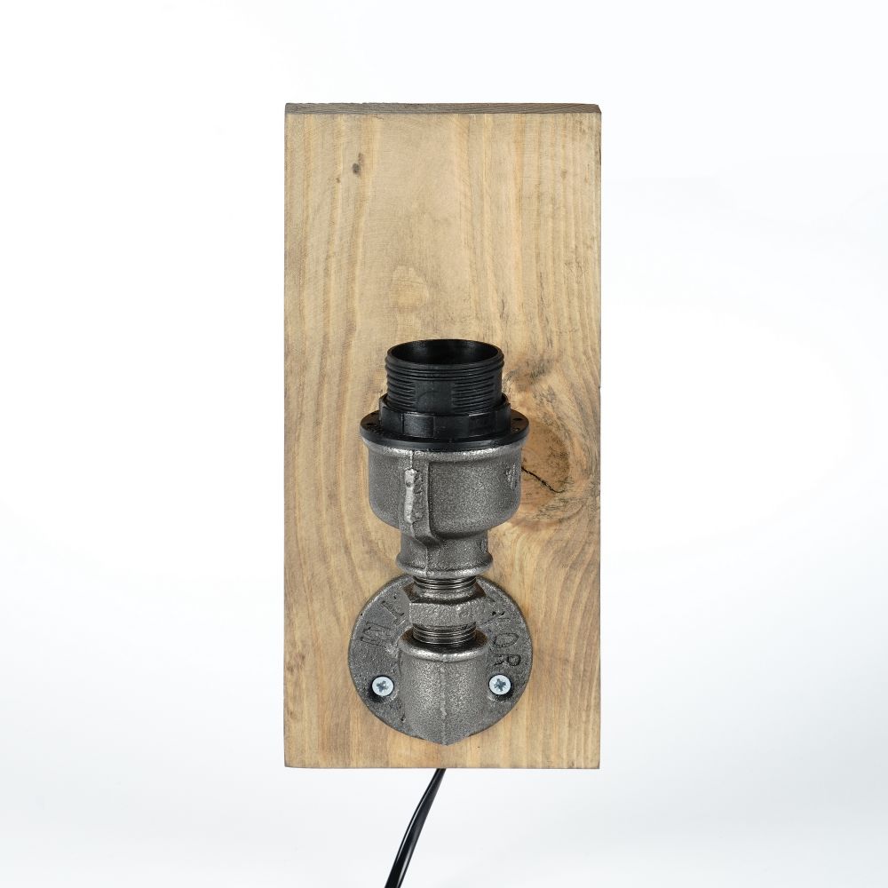 Stolna Lampa Pp064 u Crno-Srebrnoj Boji slika 3