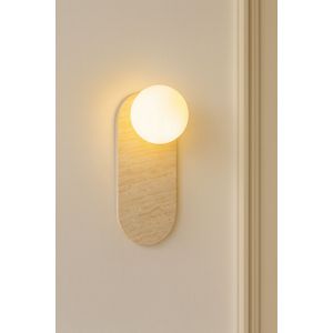 Zidna Lampa Tor All - Bež i Bijela