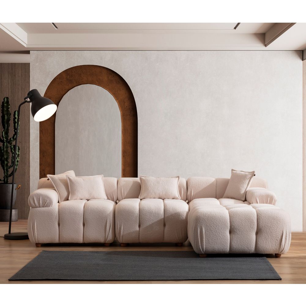 Bellini - Krem Kutić Sofa slika 7