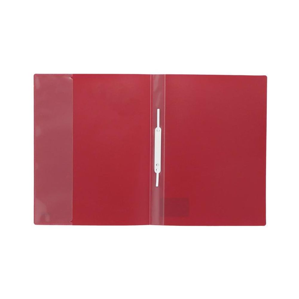 TipTop Office Fascikla sa Mehanikom & Prozor za karticu, A4 PP, Bordo slika 2