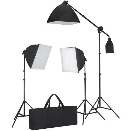 Oprema za Foto Studio sa Softbox Svjetlima, Pozadinama i Reflektorom slika 45