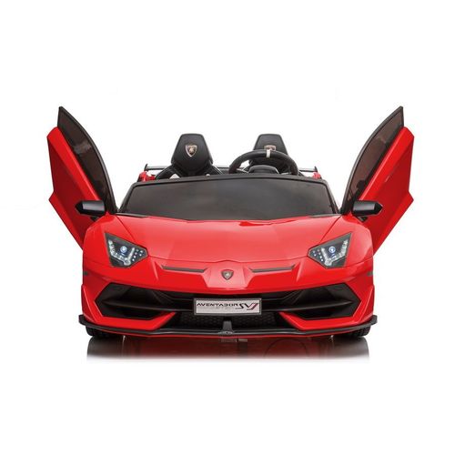 Licencirani auto na akumulator Lamborghini Aventador SX2028 - dvosjed - crveni slika 8