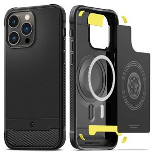 Spigen - Rugged Armor Mag Safe - iPhone 14 Pro - crna