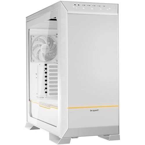 be quiet! BGW51 DARK BASE PRO 901 White, MB compatibility: E-ATX / XL-ATX / ATX / M-ATX / Mini-ITX, Three pre-installed be quiet! Silent Wings 4 140mm PWM fans, Ready for water cooling radiators up to 420mm slika 1