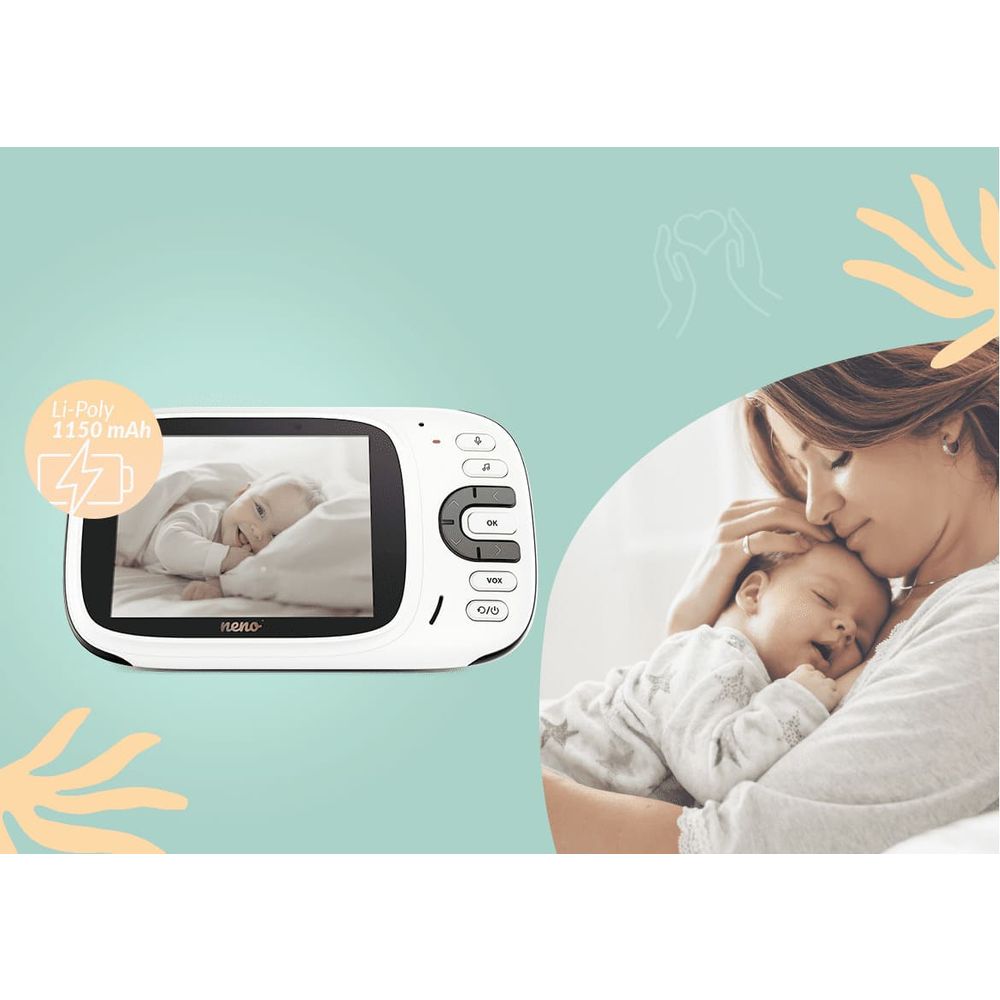 Neno Video Baby Monitor sa uspavankama Vera 3.2” slika 11