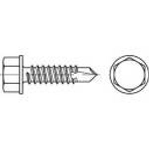 TOOLCRAFT 141370 samourezni vijci 5.5 mm 16 mm vanjski šesterokutni DIN 7504 čelik galvansko pocinčani 500 St.