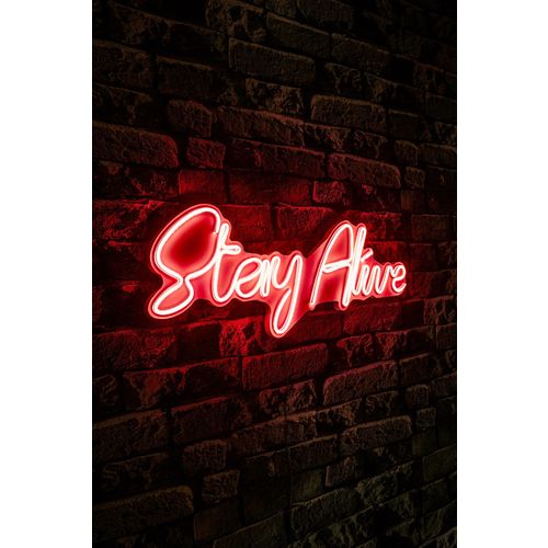 Wallity Zidna LED dekoracija, Stay Alive - Red slika 3
