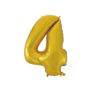 HS-C45ZM4 Folijski balon 4 Zlatni 92cm