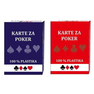 Karte za poker plastične 4940