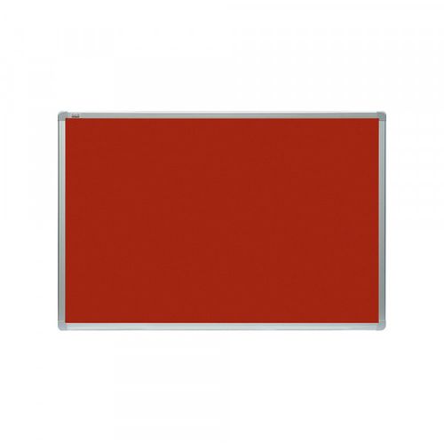 Tabla od filca sa alu ramom 2x3 TTU96 60x90 crvena slika 1