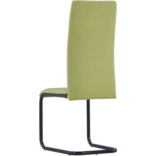 Konzolne blagovaonske stolice od tkanine 6 kom zelene slika 33
