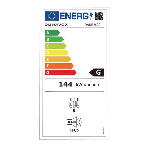 DAUF-9.22SS DUNAVOX vinska vitrina slika 8