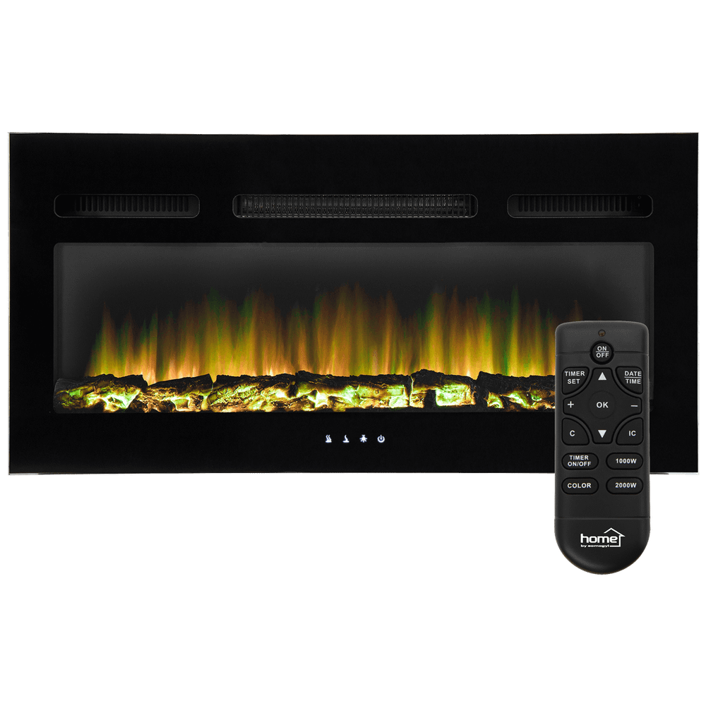 home Kamin, električni, 2000W, daljinski upravljač - FKKI 05 slika 1