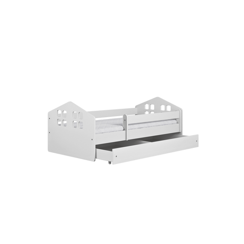 Drveni dječji krevet KACPER s ladicom - bijeli - 140*80cm slika 4