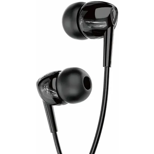 BAVIN slušalice 3,5mm 1,2m crna slika 3