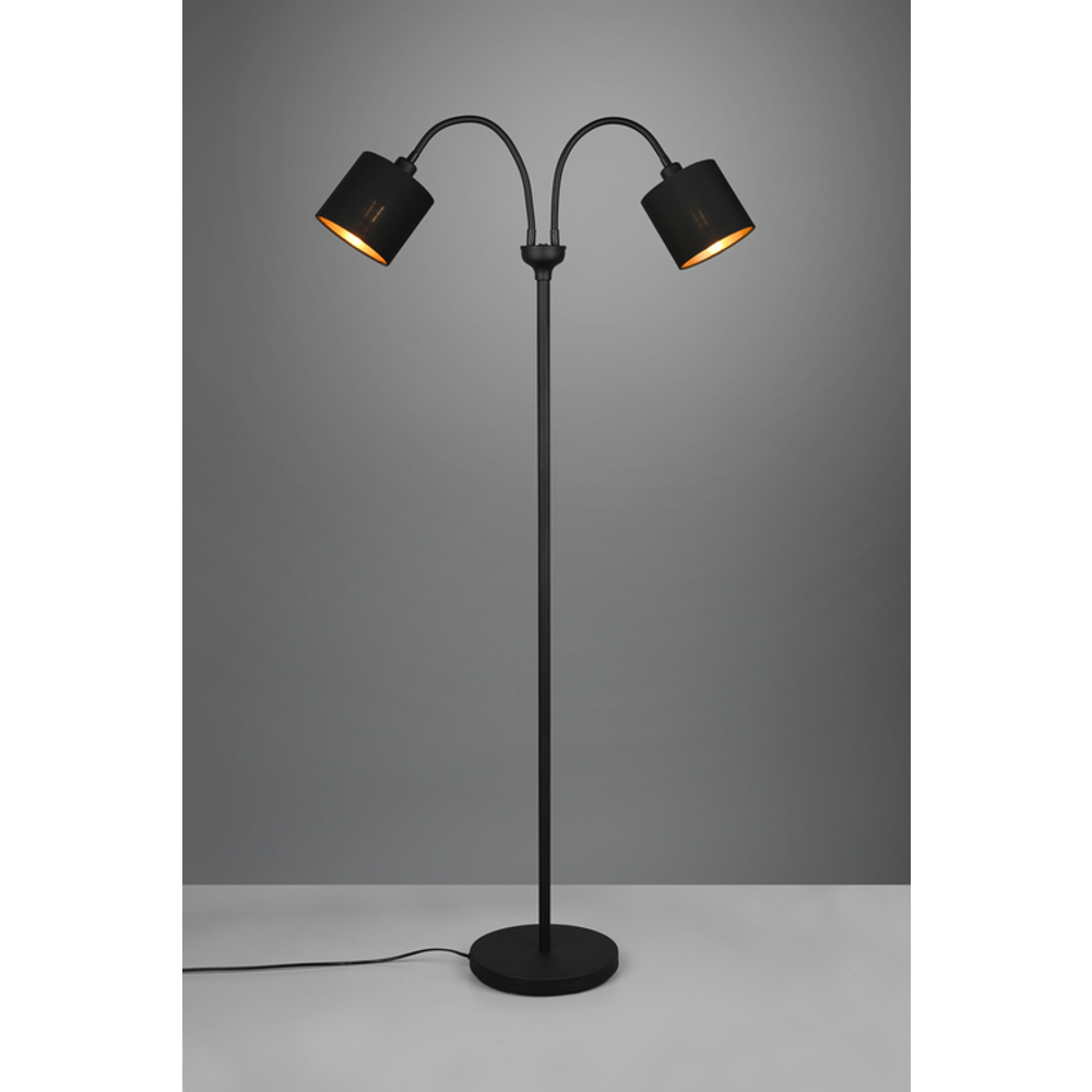 Podna lampa TOMMY/2 BLACK GOLD slika 1