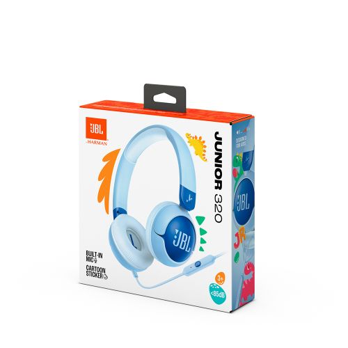 JBL Junior 320 wired children's headphones, blue slika 5