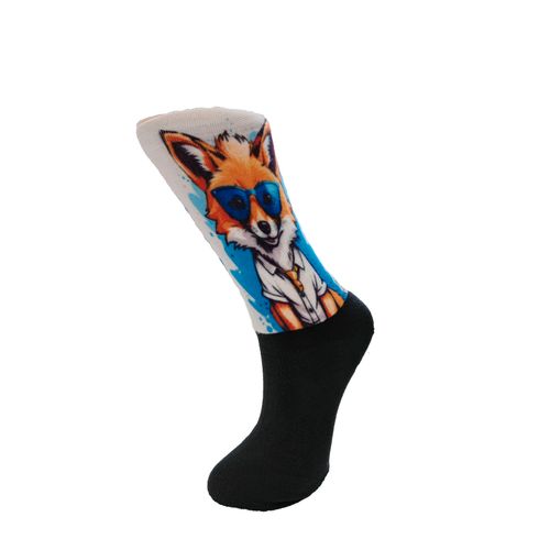 SOCKS BMD Štampana čarapa broj 2 art.4730 veličina 39-42 Lisac slika 1