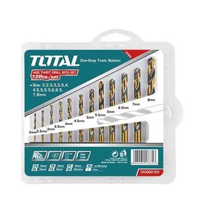 TOTAL Set burgija za metal 2-8mm 12/1 TACSD0125