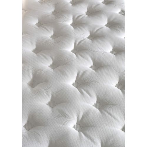 Woody Fashion Madrac, Bijela boja Smeđa, Queen 150x200 cm Double Size Padded Firm Mattress slika 4