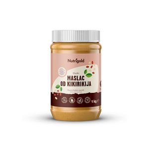 Nutrigold Maslac od kikirikija 100% glatki - 1000g xxl